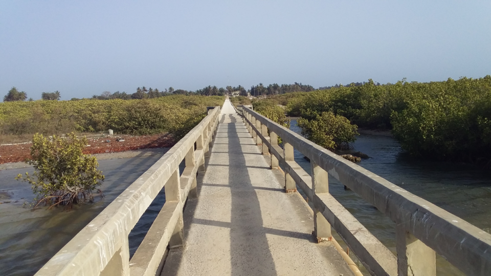 Pont de Djifer, Delta du Saloum, Sénégal